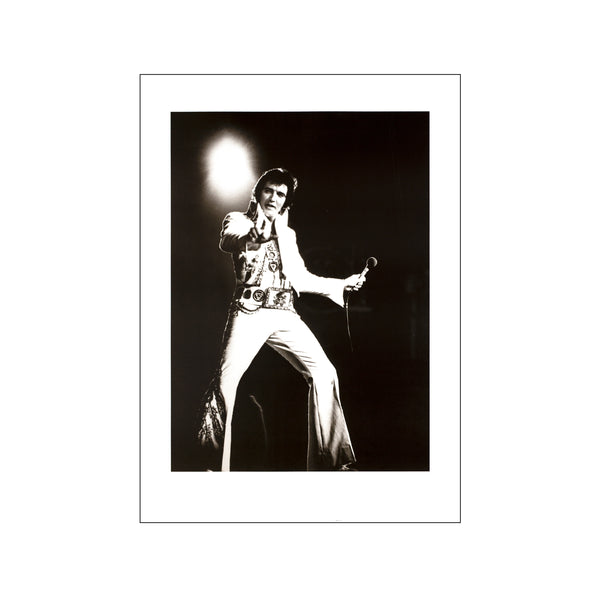 Elvis Presley in Las Vegas — Art print by Bettmann / Corbis Archive from Poster & Frame