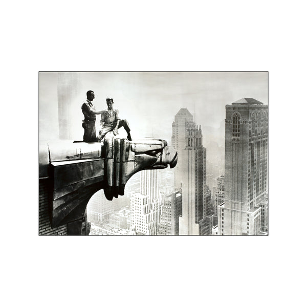 Chrysler building gargoyle New York — Art print by Bettmann / Corbis Archive from Poster & Frame
