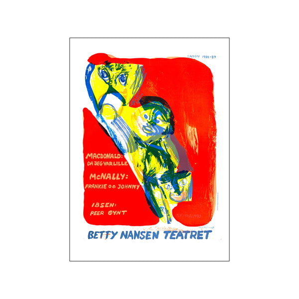 Sæson 1988-89 — Art print by Betty Nansen Teatret from Poster & Frame
