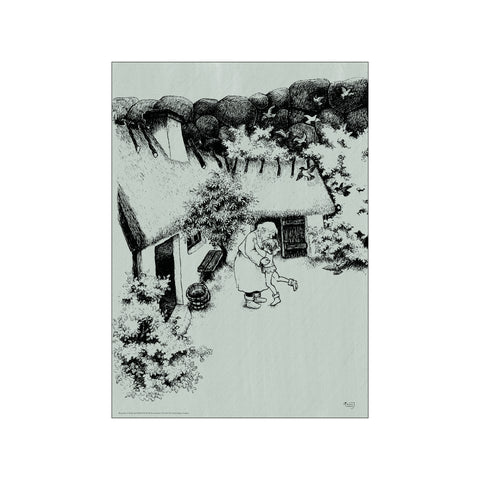 Big Hug - The Borthers Lionheart — Art print by Astrid Lindgren from Poster & Frame