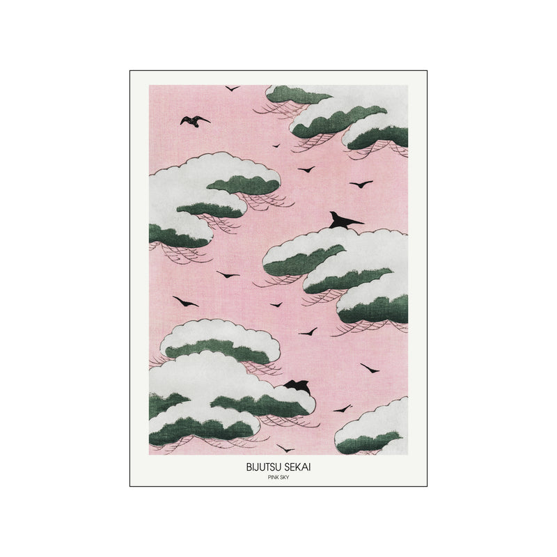 Pink Sky — Art print by Bijutsu Sekai from Poster & Frame