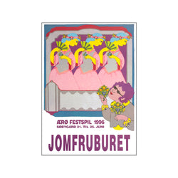 Jomfruburet — Art print by Bjørn Wiinblad from Poster & Frame