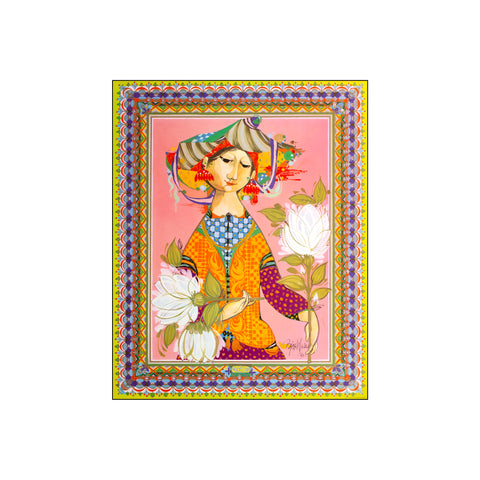Spring Lady — Art print by Bjørn Wiinblad from Poster & Frame