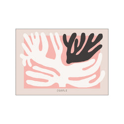 Black And White Corals — Art print by The Poster Club x Madelen Möllard from Poster & Frame
