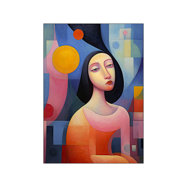 Black Hair Woman 2 — Art print by Atelier Imaginare from Poster & Frame