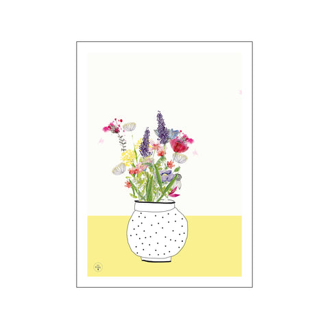 Blomstervase — Art print by Lydia Wienberg from Poster & Frame