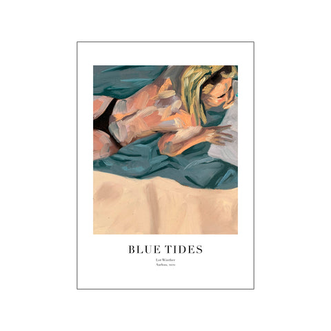 Blue Tides 09 — Art print by Lot Winther from Poster & Frame