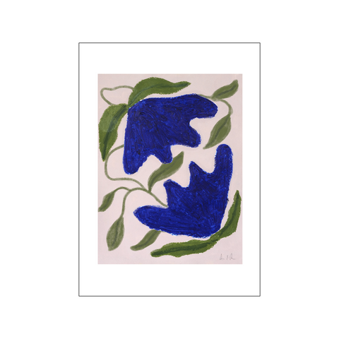 Blue Anemones No. 02 — Art print by Camilla Bergqvist from Poster & Frame