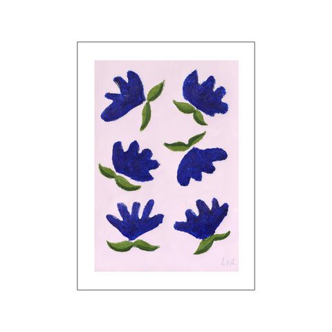 Blue Anemones No. 01 — Art print by Camilla Bergqvist from Poster & Frame