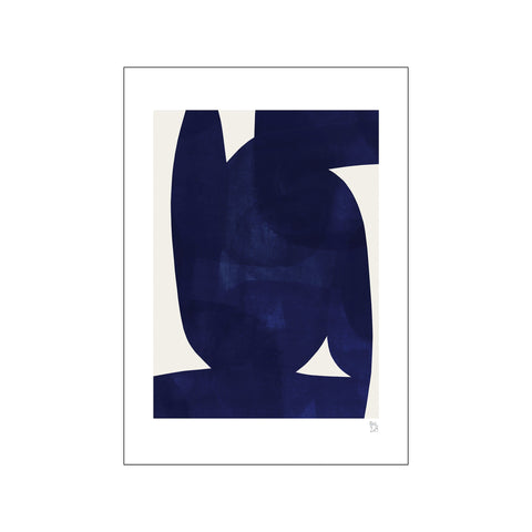 Blue Shape — Art print by Berit Mogensen Lopez from Poster & Frame