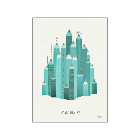 Blyby — Art print by Michelle Carlslund - Kids from Poster & Frame