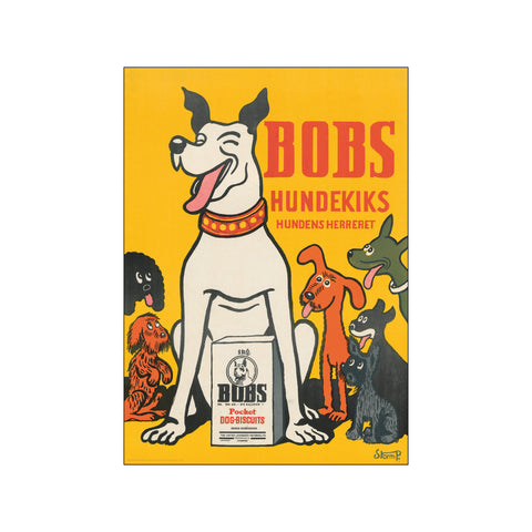 Bob´s Hundekiks — Art print by Storm P from Poster & Frame