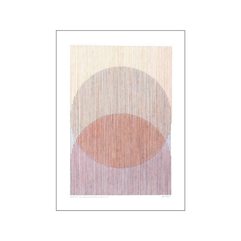 Lines — Art print by Bondecor from Poster & Frame