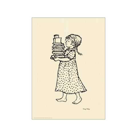Books - Noisy Village — Art print by Astrid Lindgren from Poster & Frame
