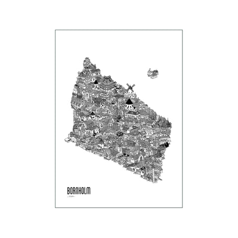 Bornholm — Art print by Benjamin Noir from Poster & Frame