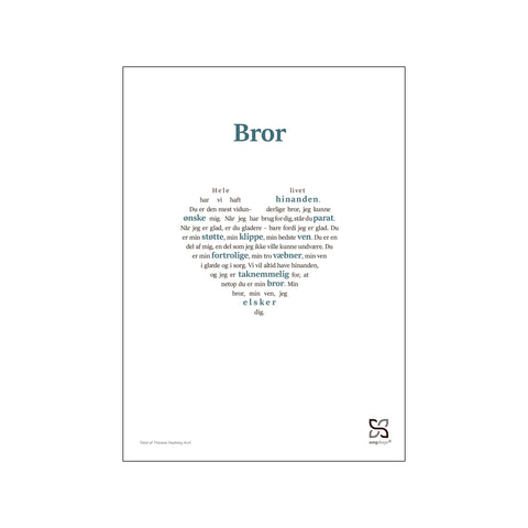 Bror — Art print by Songshape from Poster & Frame