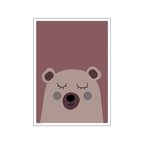 Brown Bear — Art print by Wonderhagen from Poster & Frame