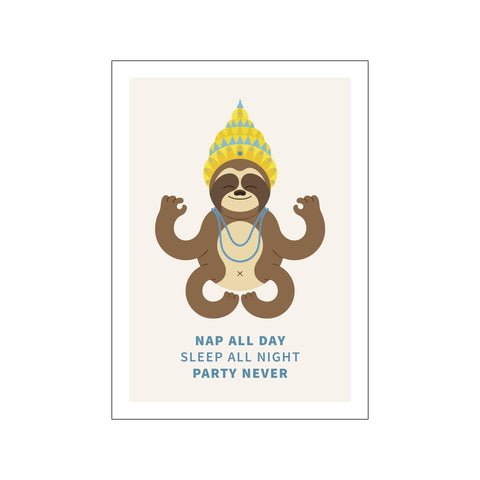 Budda — Art print by Stay Cute from Poster & Frame