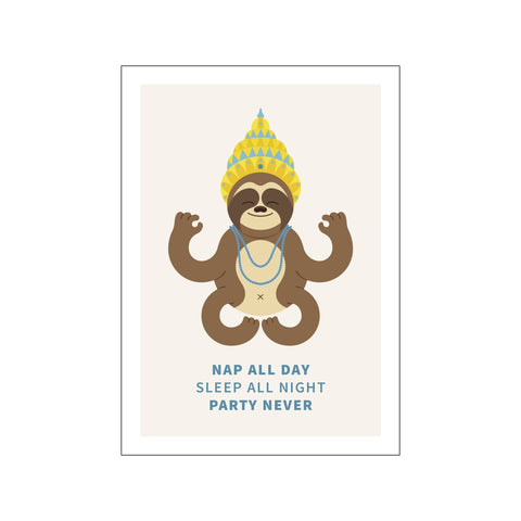 Budda — Art print by Stay Cute from Poster & Frame