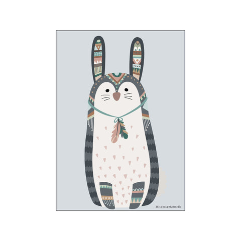 Bunny — Art print by MitDejligeHjem from Poster & Frame