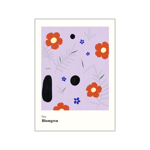 Fru Blomgren — Art print by By Vima from Poster & Frame