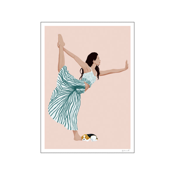 Yoga — Art print by ByKammille from Poster & Frame