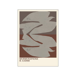 Murmurations Brown — Art print by The Poster Club x By Garmi from Poster & Frame