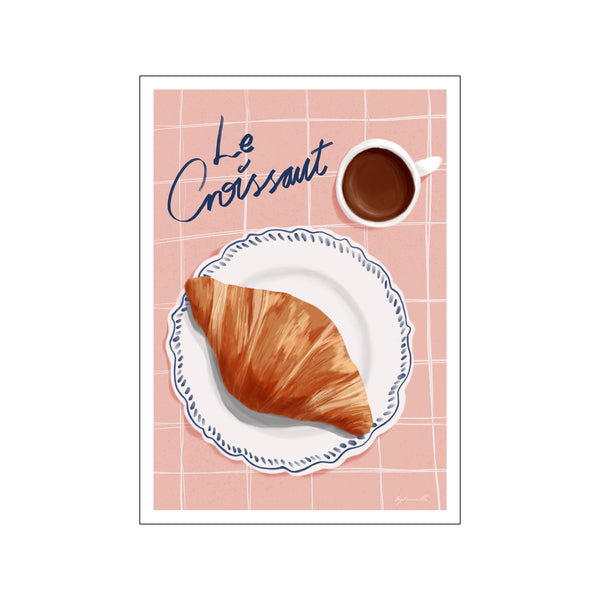 Le Croissant — Art print by ByKammille from Poster & Frame