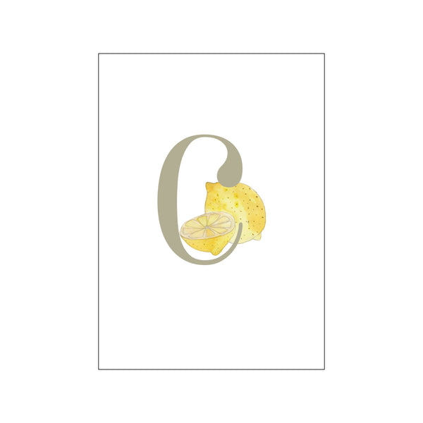 C-Citron — Art print by Tiny Goods from Poster & Frame