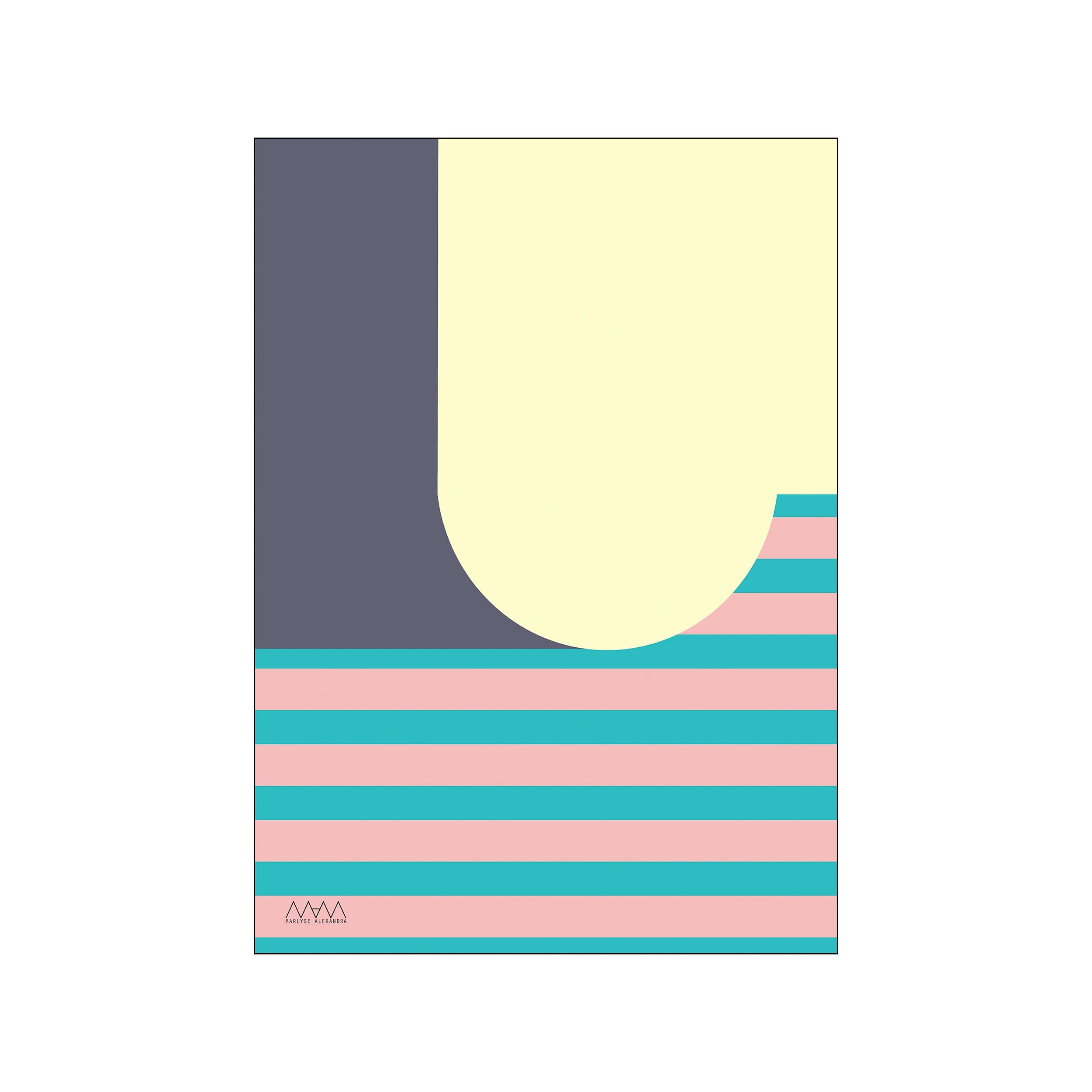 Colorblock 3b – Poster & Frame Art Group