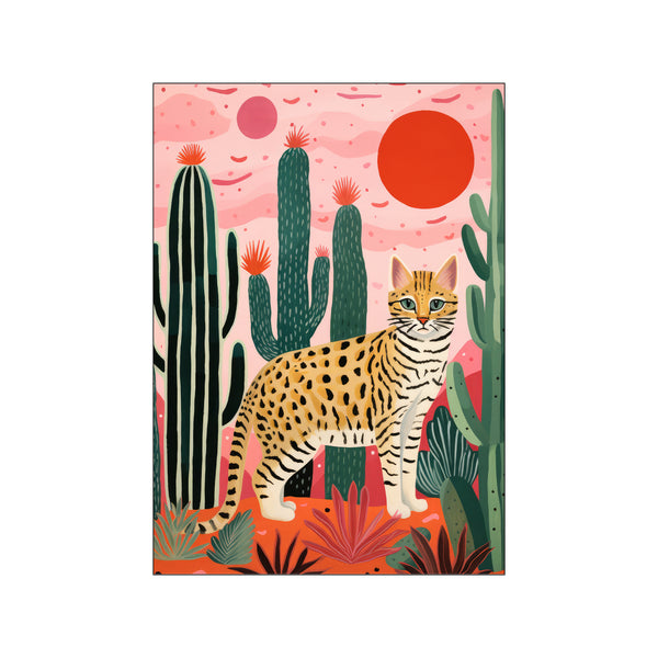 Cactus Cat 1 — Art print by Atelier Imaginare from Poster & Frame