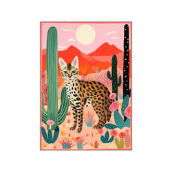 Cactus Cat 2 — Art print by Atelier Imaginare from Poster & Frame