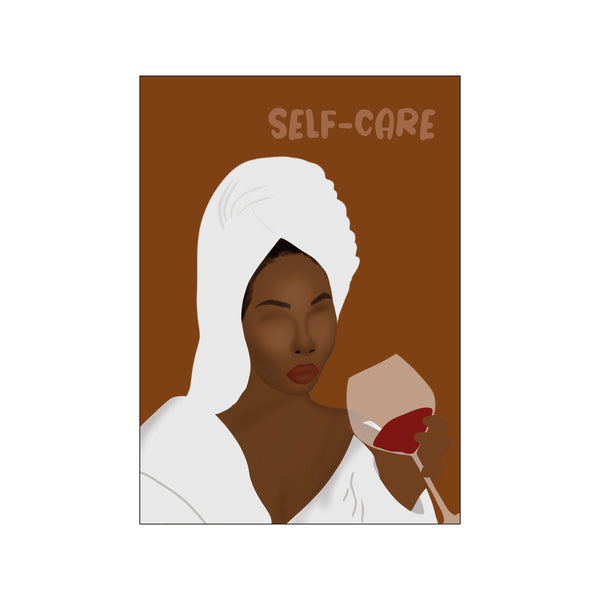 Self-Care — Art print by Carelle N'guessan from Poster & Frame