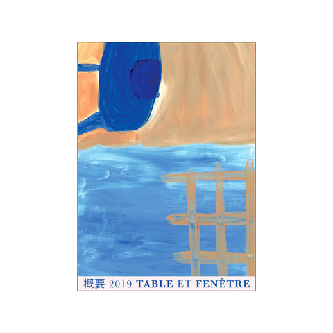 TABLE ET FENÊTRE — Art print by Caroline Charef from Poster & Frame