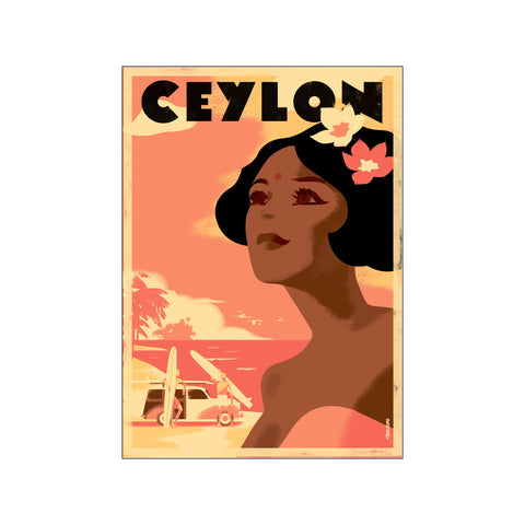 Ceylon Surf — Art print by Mads Berg from Poster & Frame