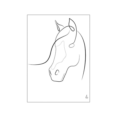 Cheval — Art print by Mette Handberg from Poster & Frame