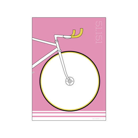 Un Ora Pink — Art print by Cikkel Copenhagen from Poster & Frame