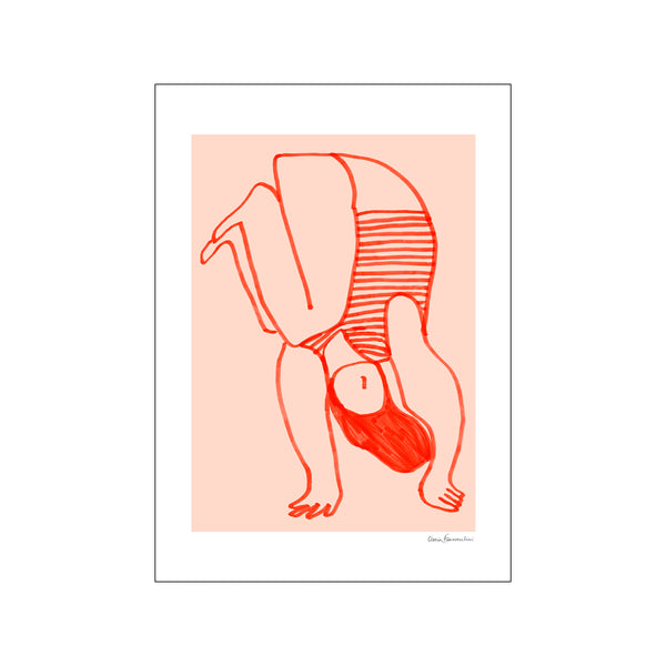 Upside Down — Art print by The Poster Club x Cinzia Franceschini from Poster & Frame