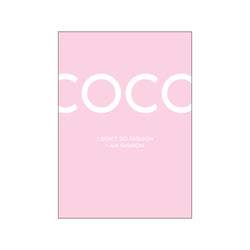 Coco - Rose — Art print by Citatplakat from Poster & Frame