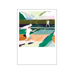 Tennis — Art print by The Poster Club x Clara Selina Bach from Poster & Frame