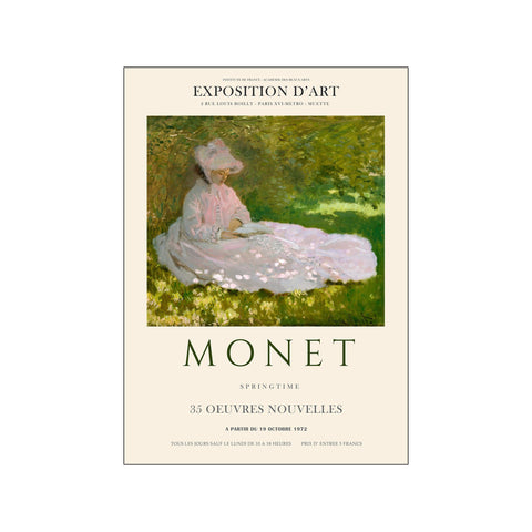 Claude Monet - Art-exhibition — Art print by Claude Monet x PSTR Studio from Poster & Frame