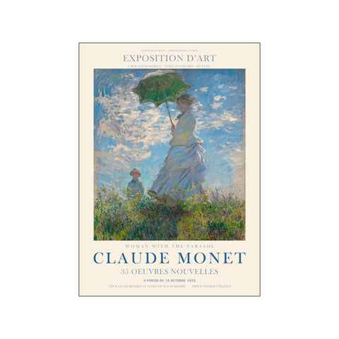 Claude Monet - Exhibition print — Art print by Claude Monet x PSTR Studio from Poster & Frame