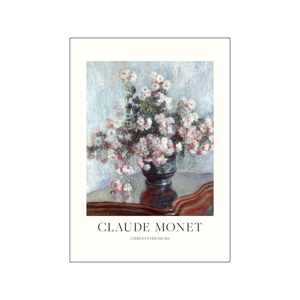 Chrysanthemum — Art print by Claude Monet from Poster & Frame