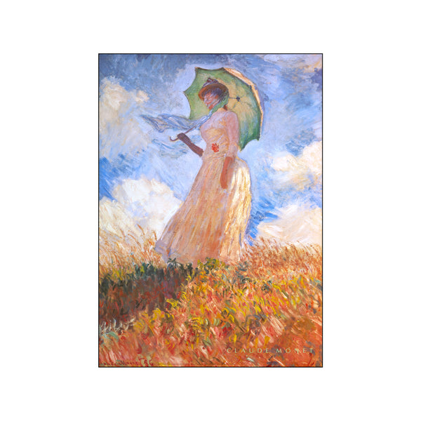 Femme A L'Ombrelle — Art print by Claude Monet from Poster & Frame