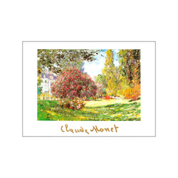 Il Parco Monceau 1876 — Art print by Claude Monet from Poster & Frame