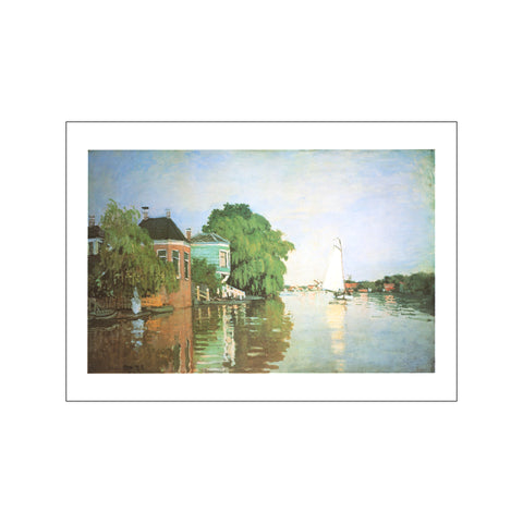 Paysage pres de Zaandam — Art print by Claude Monet from Poster & Frame