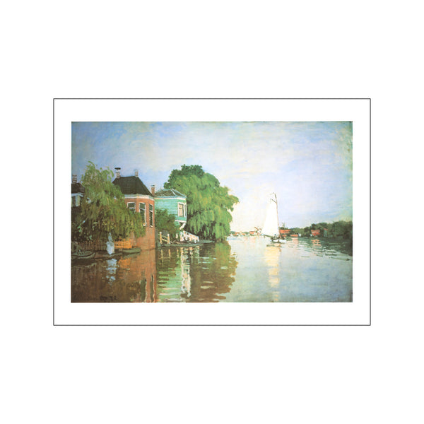 Paysage pres de Zaandam — Art print by Claude Monet from Poster & Frame