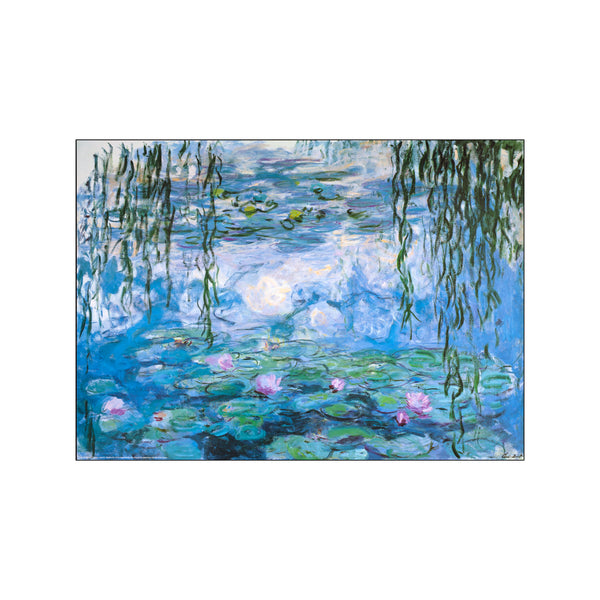 Water Lilies 1916-1919 — Art print by Claude Monet from Poster & Frame