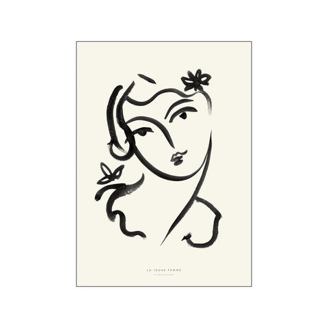 Coco - La Jeune Femme — Art print by PSTR Studio from Poster & Frame