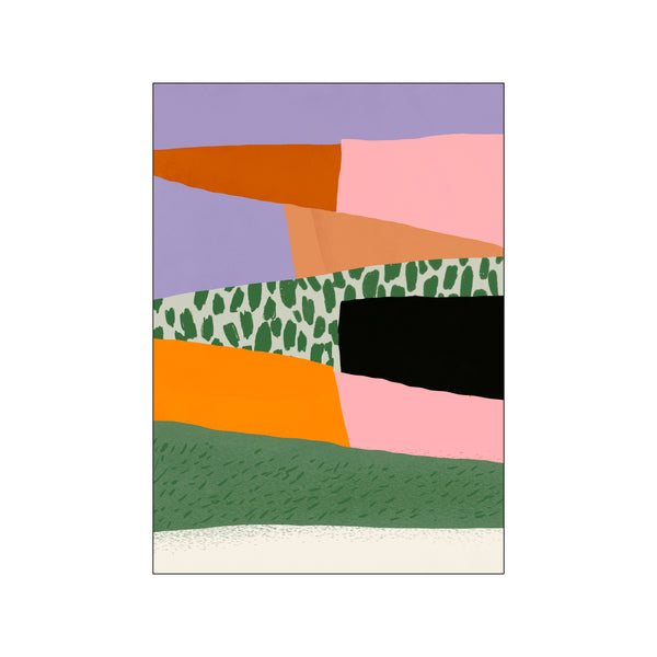Collage abstract minimalism 02 — Art print by Little Dean from Poster & Frame